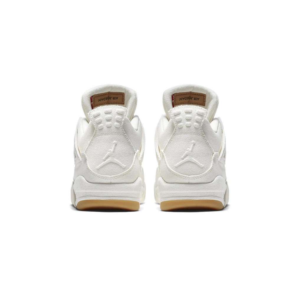 jordan 4 levi's white